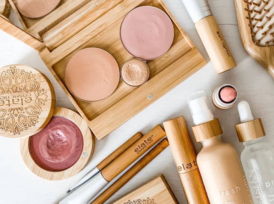 SUSTAINABLE cosmetics.